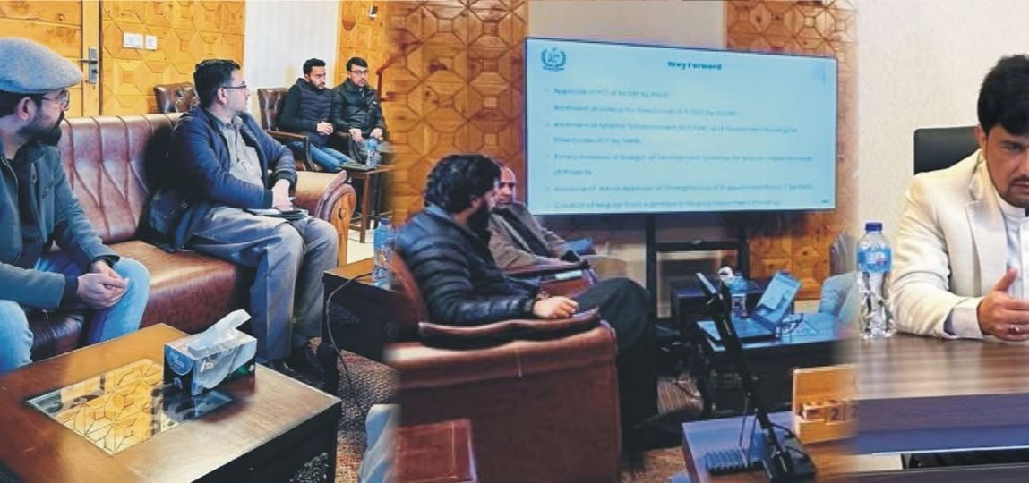نگران وزیر اطلاعات، نشریات و انفارمیشن ٹیکنالوجی جی بی غلام عباس گلگت بلتستان میں آئی ٹی انڈسٹری کے فروغ سے متعلق منعقدہ اجلاس